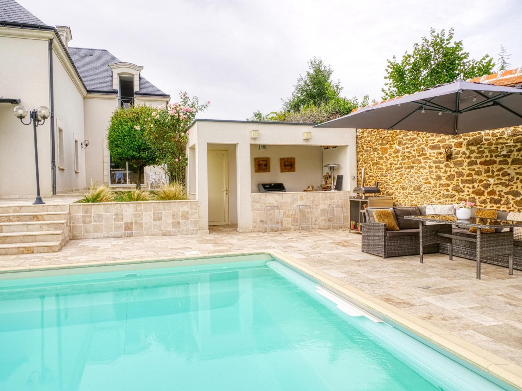 Magnifique Villa My Saint Saturnin Bagian luar foto