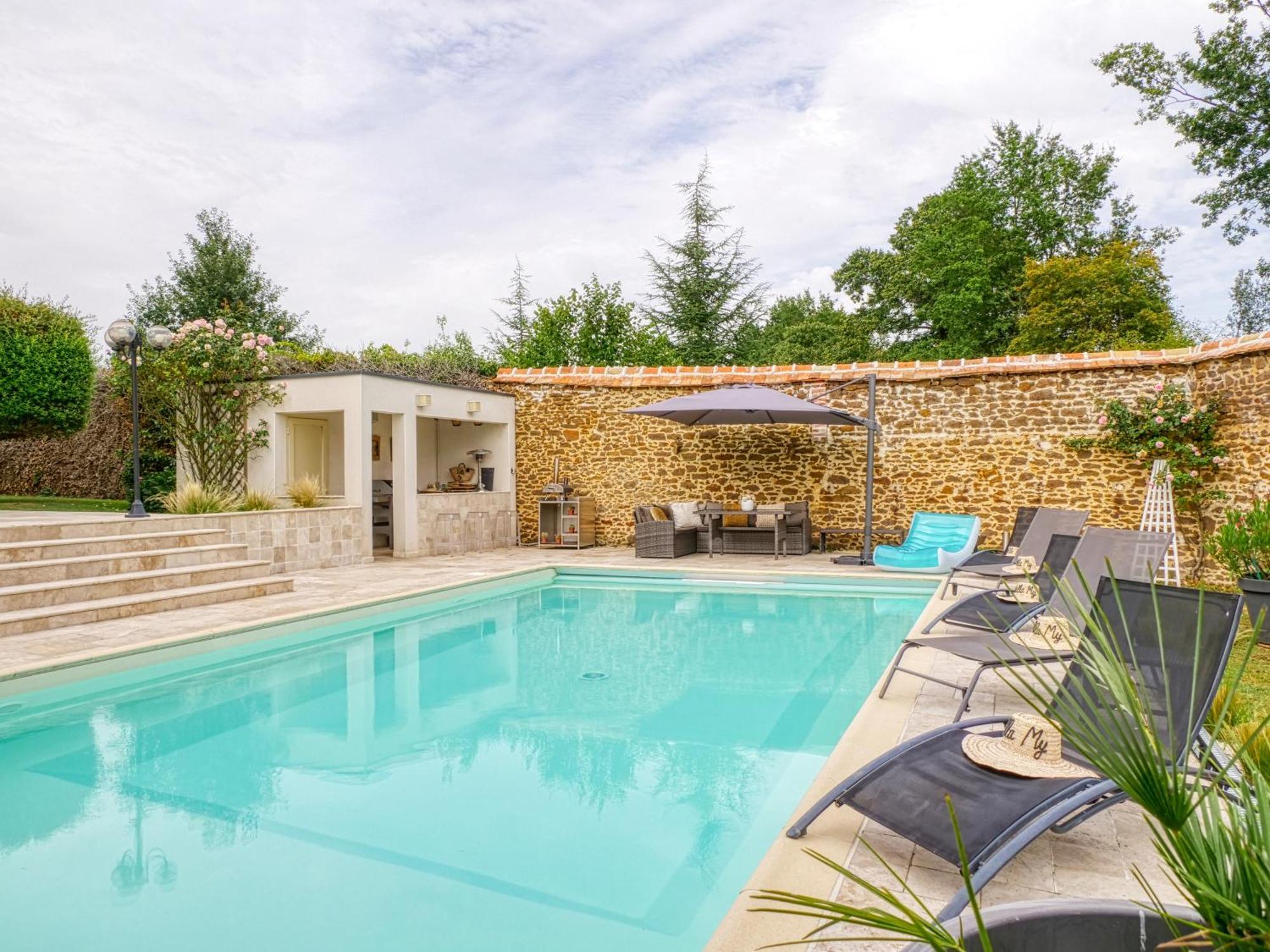 Magnifique Villa My Saint Saturnin Bagian luar foto
